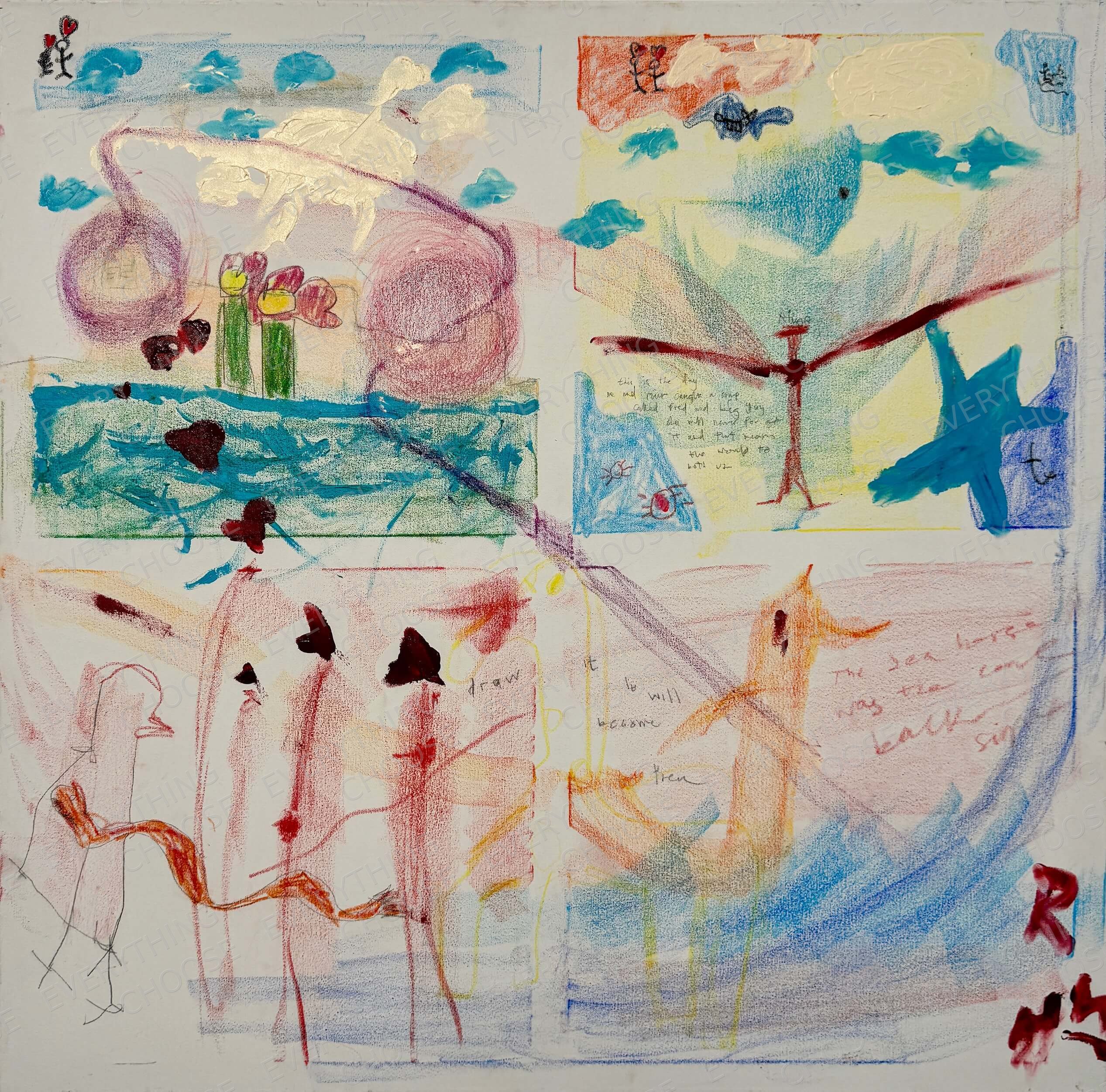 Painting with River #1