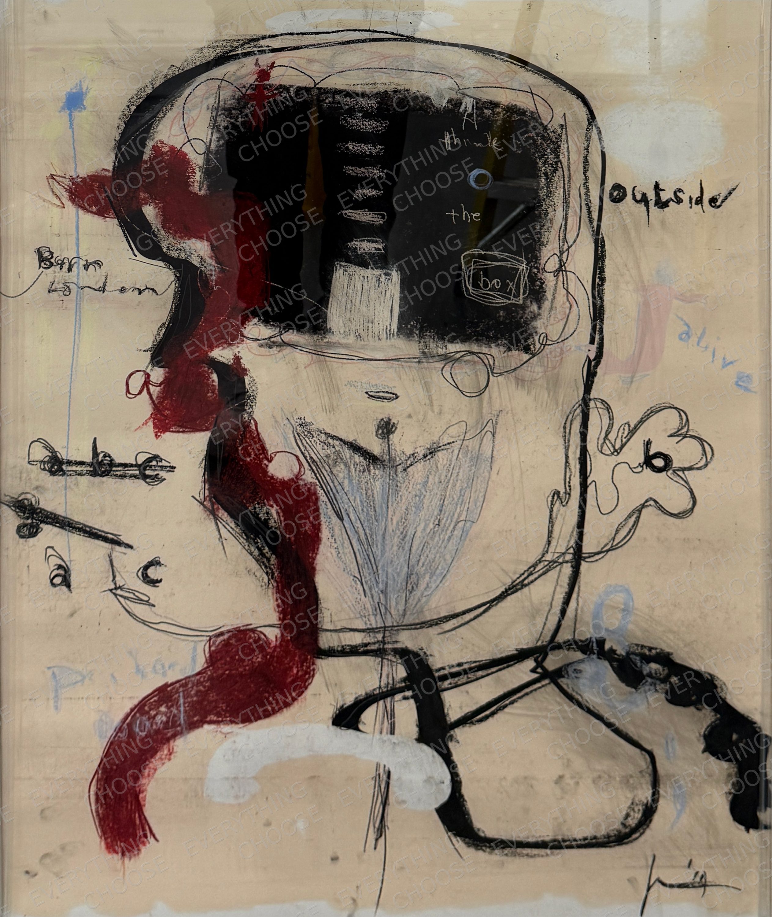 Print with Crayon #1
